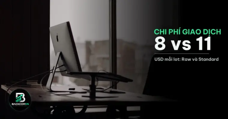 So sánh chi phí hai loại tài khoản trên EUR/USD