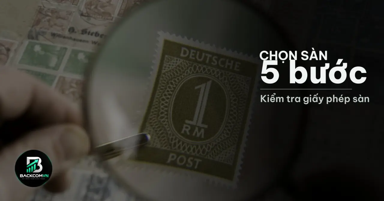 Kính lúp soi chi tiết tài liệu minh hoạ việc kiểm tra giấy phép sàn