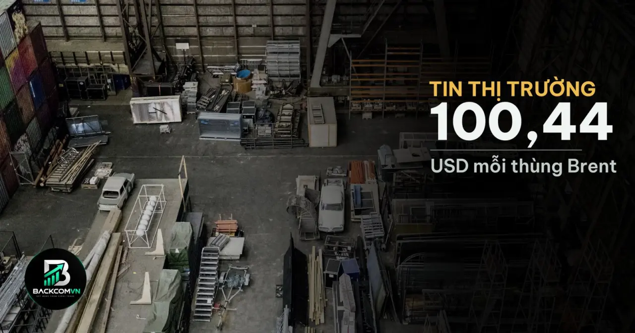 Giàn khoan dầu và biểu đồ giá Brent