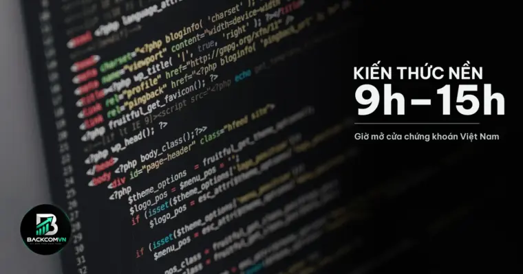 Màn hình máy tính hiển thị dữ liệu