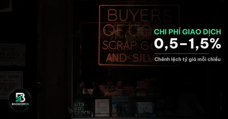 Dòng tiền chuyển đổi giữa hai đồng tiền