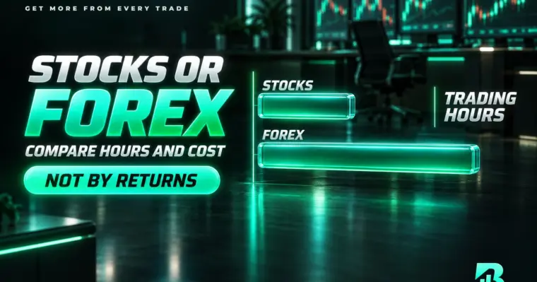 Chứng khoán và forex khác nhau rõ nhất ở giờ giao dịch trong ngày
