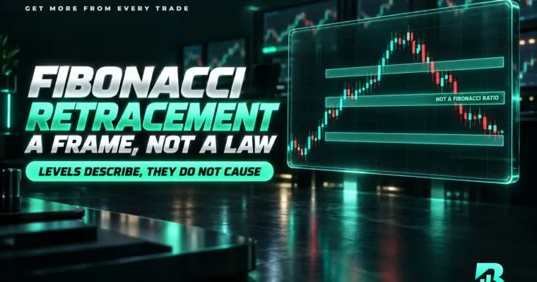 Các mức Fibonacci thoái lui là khung tham chiếu, mức 50% không phải tỷ lệ Fibonacci