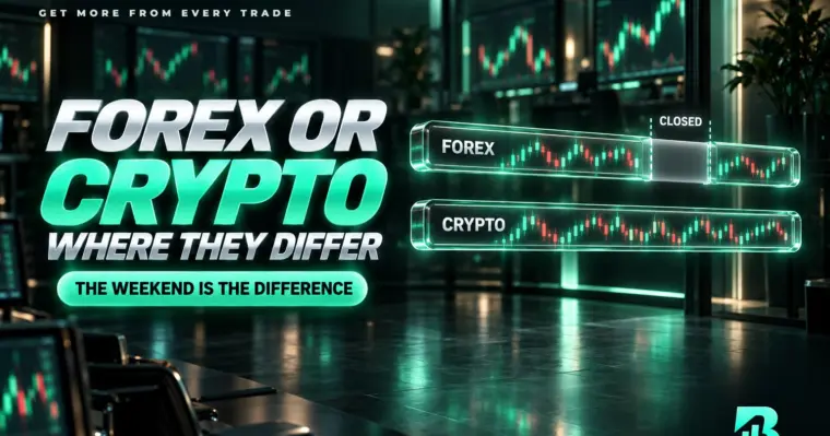 Forex nghỉ cuối tuần còn crypto chạy liên tục, khác biệt này tạo rủi ro gap