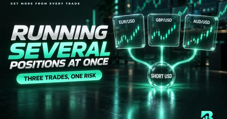 Mua EUR/USD, GBP/USD và AUD/USD cùng lúc đều là một hướng bán đô la Mỹ