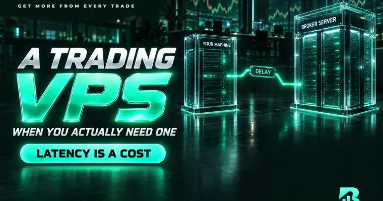 VPS giảm độ trễ giữa máy của bạn và máy chủ sàn, độ trễ là một phần chi phí giao dịch
