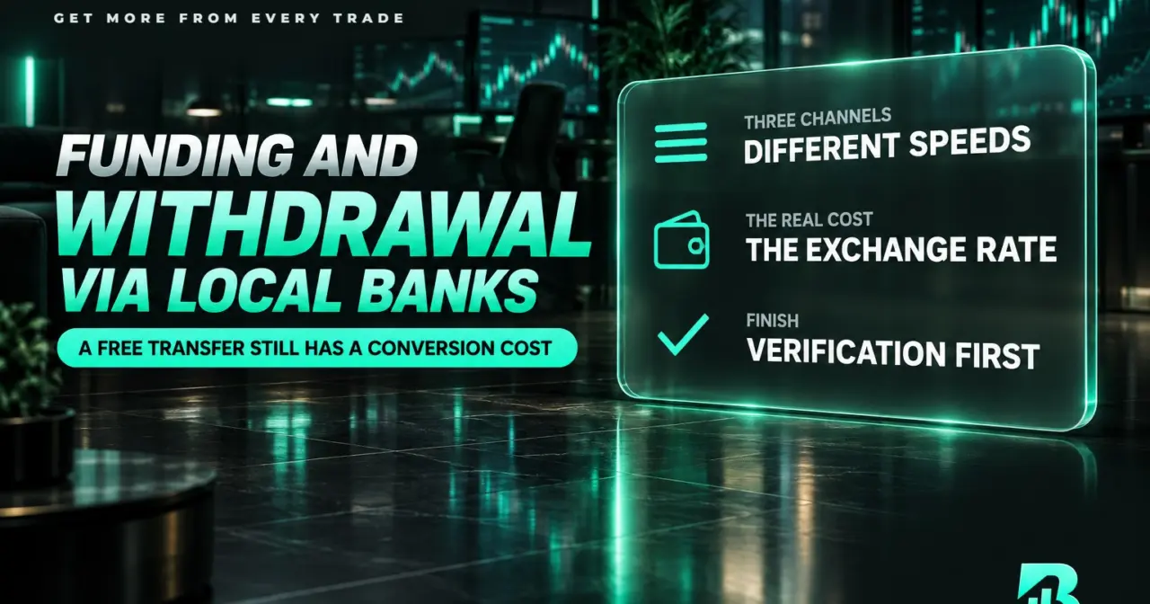 Nạp rút tiền sàn forex qua ngân hàng Việt Nam: ba kênh, thời gian xử lý và chi phí tỷ giá
