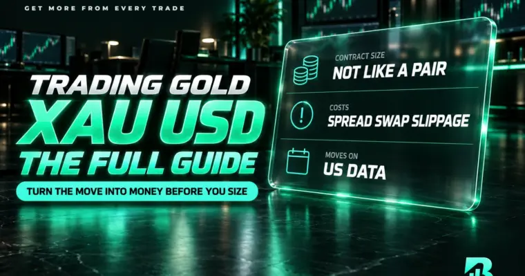 Hướng dẫn giao dịch vàng XAU/USD: quy mô hợp đồng, chi phí và dữ liệu Mỹ