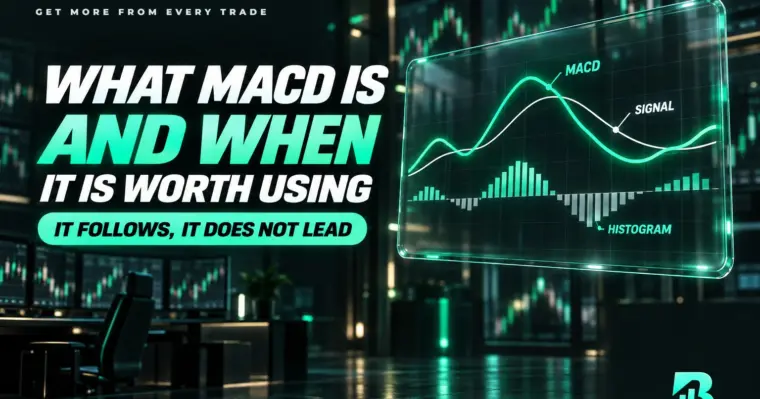 Cấu tạo MACD gồm đường MACD, đường tín hiệu và histogram