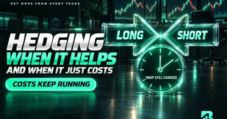 Hedging cùng sản phẩm làm lãi lỗ đứng lại nhưng phí qua đêm vẫn tiếp tục bị tính