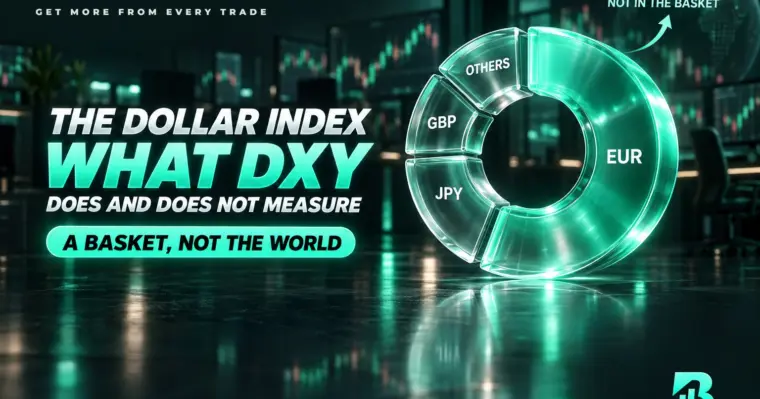 Chỉ số DXY là rổ một số đồng tiền, không đại diện toàn bộ thị trường