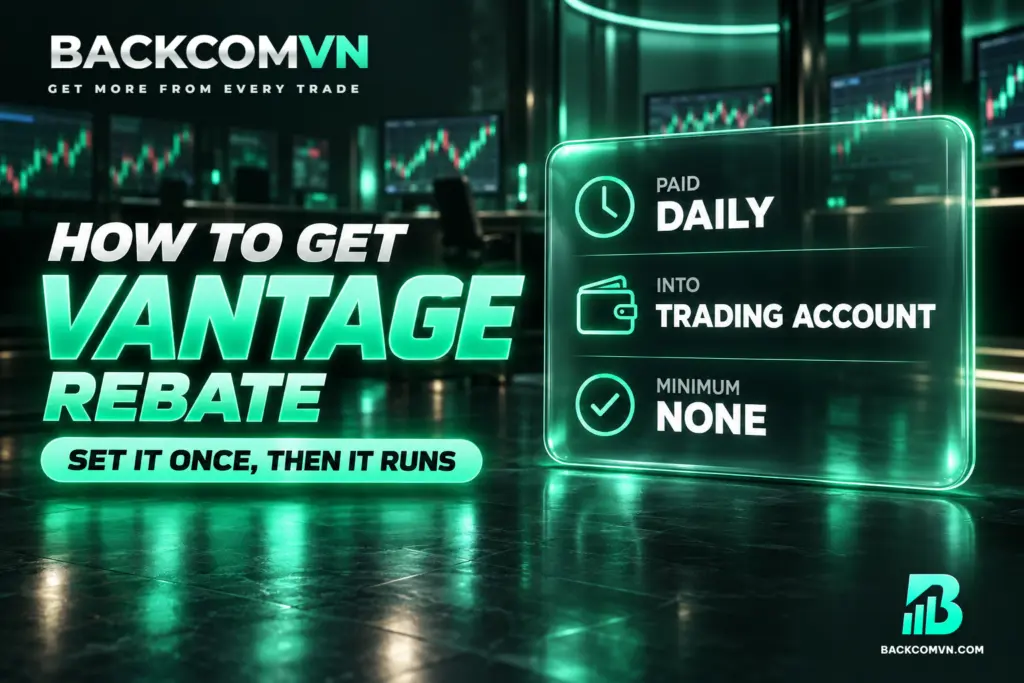 Cách nhận hoàn phí Vantage: đăng ký, chu kỳ trả và cách tự kiểm