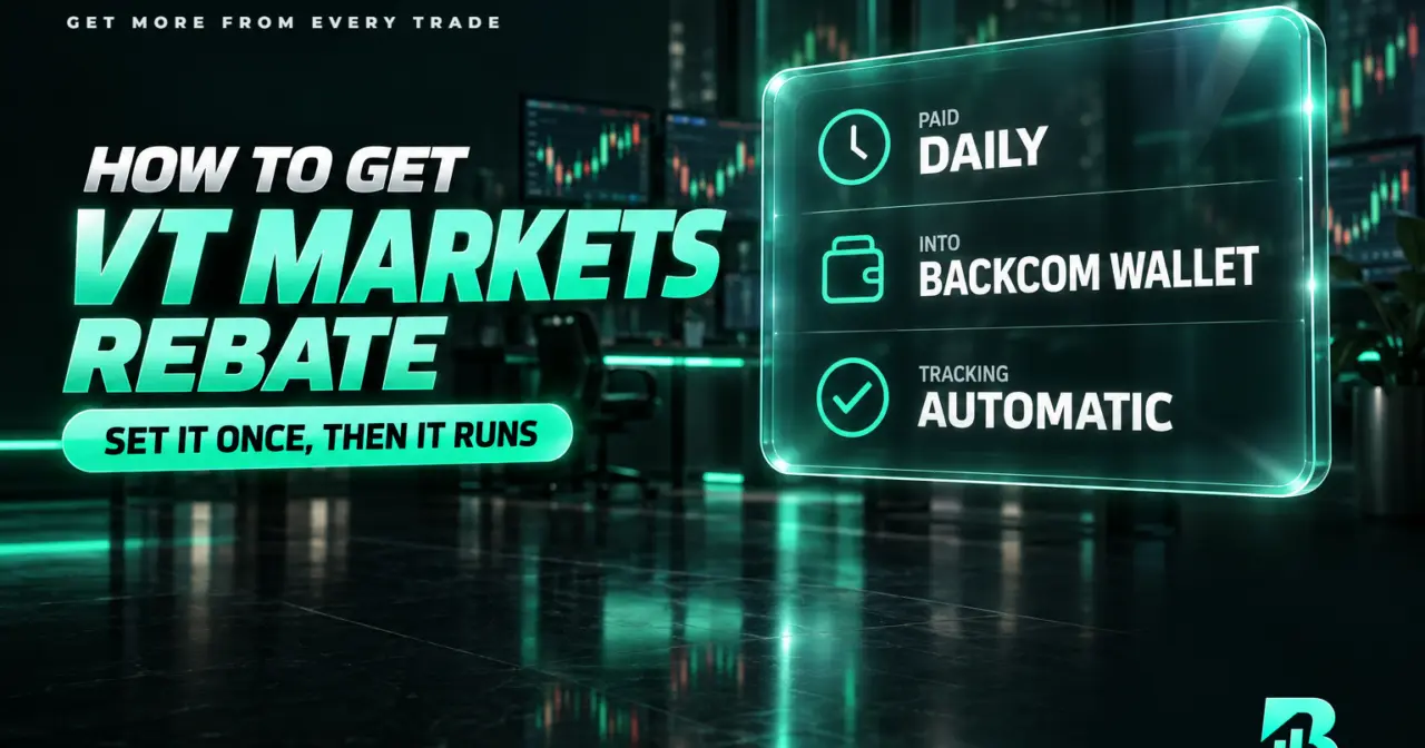 Cách nhận hoàn phí VT Markets: đăng ký, chu kỳ trả và cách tự kiểm