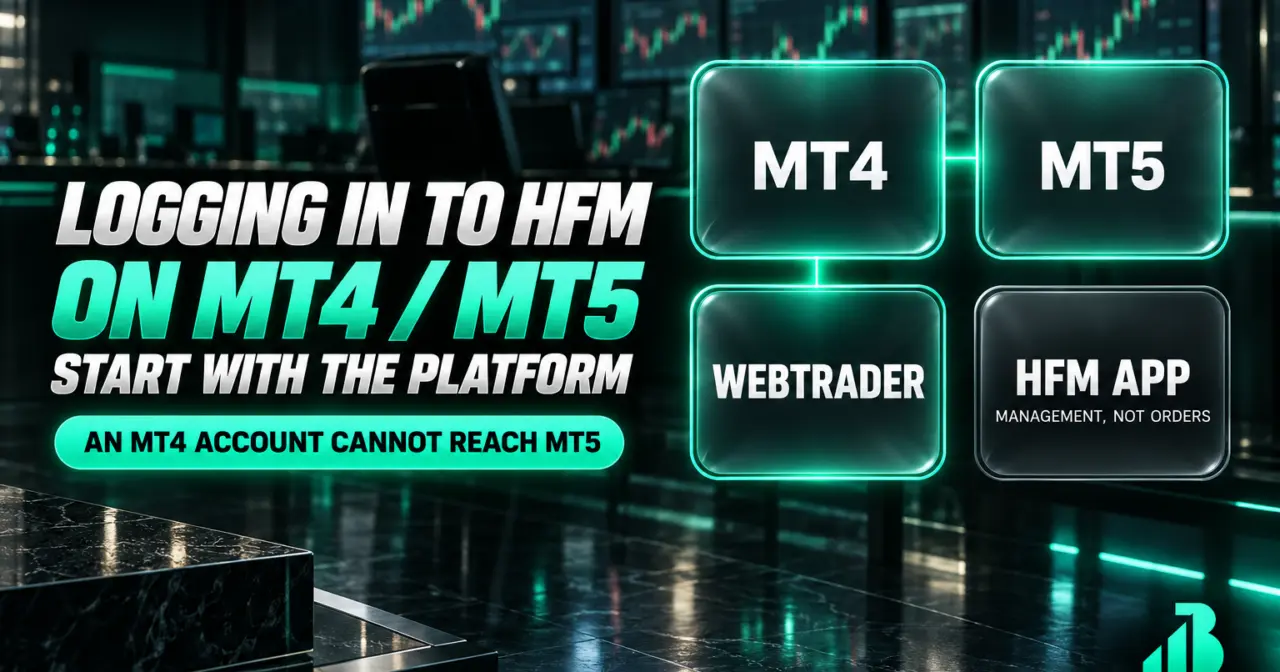 Hướng dẫn đăng nhập HFM vào MT4/MT5 cho người mới