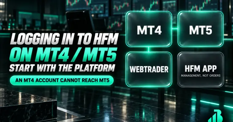 Hướng dẫn đăng nhập HFM vào MT4/MT5 cho người mới